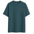 Tee-shirts sur Grenoble : T-shirt Organic Monkey The One T-Shirt - Petrol