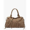 Sac &agrave; main Milano Sac port&eacute; &eacute;paule A4 Velvet VELVET 34F-VE24095O Beige