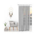 Linge de maison sur Grenoble : Voilages Soleil D'Ocre SPIRIT Blanc 135x250 cm. Fintion anneaux en acier inox, anti-rouille.. Maison & D&eacute;co> Voilages.