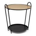 D&eacute;coration sur Grenoble : Tables basses Bizzotto EVERITT Noir Unique. . Maison & D&eacute;co > Tables basses.