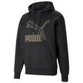 Pulls/Sweat sur Grenoble : Sweat-shirt Puma SWEATSHIRT A CAPUCHE GRAPHIQUE LUXE - Noir - 2XL