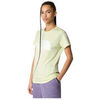 T-shirt The North Face TEE-SHIRT S/S EASY - LIME CREAM - L
