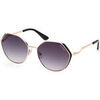 Lunettes de soleil Guess GU7842 Lunettes de soleil, Or/Fum&eacute;e, 58 mm Dor&eacute;