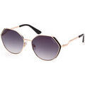 Lunettes sur Grenoble : Lunettes de soleil Guess GU7842 Lunettes de soleil, Or/Fum&eacute;e, 58 mm Dor&eacute;