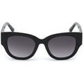 Lunettes sur Grenoble : Lunettes de soleil Guess GU7680 Lunettes de soleil, Noir/Fum&eacute;e, 50 mm Noir