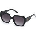 Lunettes sur Grenoble : Lunettes de soleil Guess GU7681 Lunettes de soleil, Noir/Fum&eacute;e, 54 mm Noir