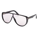 Lunettes sur Grenoble : Lunettes de soleil Tom Ford FT1182 ACHILLES Lunettes de soleil, Noir/Fum&eacute;e Noir