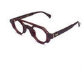 Lunettes sur Grenoble : Lunettes de soleil Xlab Paxi bloc bleu Cadres Optiques, Bordeaux, 44 mm