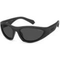 Lunettes sur Grenoble : Lunettes de soleil Polaroid PLD 2165/S Lunettes de soleil, Noir/Gris, 59 mm