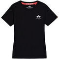 Tee-shirts sur Grenoble : T-shirt Alpha Industries Basic T-Shirt SL W - black