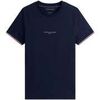 T-shirt Tommy Hilfiger Slim Knit Tipped T-Shirt Navy Blue