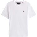 Tee-shirts sur Grenoble : T-shirt Tommy Hilfiger Interlock Knit T-Shirt White