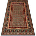 D&eacute;coration sur Grenoble : Tapis Rugsx Tapis en laine KASHQAI 4301 401 oriental, 80x160 cm Vert 80x160 cm. . Maison & D&eacute;co > Tapis.