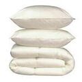 Parures de lit Bigbuy Pack Linge De Lit Microfibre Blanc