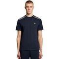 T-shirt Lyle & Scott Check Panelled T-Shirt Dark Navy Grenoble