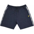 Shorts/Bermuda sur Grenoble : Short Lyle & Scott Check Panelled Sweat Shorts Dark Navy