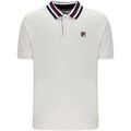 Polo Fila Achille Heritage Contrast Collar Basic Polo Shirt Gardenia
