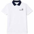 Tee-shirts sur Grenoble : T-shirt Sergio Tacchini Bondi Polo Shirt White/Maritime Blue/Mango Mint