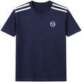 T-shirt Sergio Tacchini Locchi T-Shirt Maritime Blue/White Grenoble