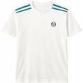 Tee-shirts sur Grenoble : T-shirt Sergio Tacchini Locchi T-Shirt Gardenia/Harbor Blue