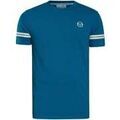 Tee-shirts sur Grenoble : T-shirt Sergio Tacchini Grello T-Shirt Mykonos Blue/Gardenia
