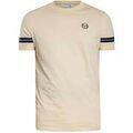 Tee-shirts sur Grenoble : T-shirt Sergio Tacchini Grello T-Shirt Sandshell/Maritime Blue