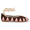 Chaussures d&eacute;contract&eacute;es femme sur Grenoble : Ballerines Buonarotti 812754