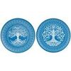Set de table Signes Grimalt Assiette D&eacute;corative Murale Arbre De Vie Bleu Diam 30 cm. . Maison & D&eacute;co> Set de table.