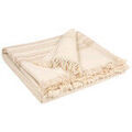 Accessoires sur Grenoble : Serviettes et gants de toilette Vivaraise CANCUN Beige 90x180 cm. Sa finition frang&eacute;e et son liteau discret et &eacute;l&eacute;gant.. Maison > Serviettes et gants de toilette.
