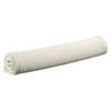 Tapis de bain Vivaraise ETIA Blanc Unique. Tissage jacquard dense et r&eacute;sistant.. Maison > Tapis de bain.