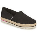 Chaussures d&eacute;contract&eacute;es femme sur Grenoble : Espadrilles Toms ALPARGATA PLATFORM ROPE
