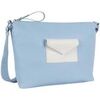 Sac Bandouliere LANCASTER Sac trotteur Ref 59027 Bleu Ciel 26*21*11 cm