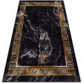 D&eacute;coration sur Grenoble : Tapis Rugsx Tapis lavable MIRO 51278.809 Marbre, grec antid&eacute;r 140x190 cm Noir 140x190 cm. . Maison & D&eacute;co > Tapis.