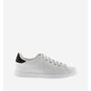 Baskets basses Victoria BASKET TENIS CUIR PAILLETTES LOGO PERFOR&Eacute; 1125104 Noir