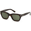 Lunettes de soleil Tom Ford FT0237 SNOWDON Lunettes de soleil, Havana/Vert, 50 mm