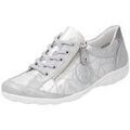 Baskets femme sur Grenoble : Baskets basses Remonte R3408 Argent&eacute;