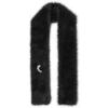 Echarpe Liu Jo &Eacute;tole avec broche Noir