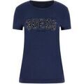 Tee-shirts sur Grenoble : T-shirt Guess CN SS LOGO LACE TEE W5GI04 J1314