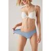 Slips Ysabel Mora Culottes bleues adapt mini avec finitions invisibles Bleu