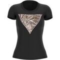 Tee-shirts sur Grenoble : T-shirt Guess SS CN ZEBRA TRIANGLE TEE W6GI19 K3042