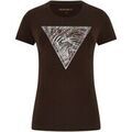 Tee-shirts sur Grenoble : T-shirt Guess SS CN ZEBRA TRIANGLE TEE W6GI19 K3042