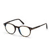 Lunettes de soleil Tom Ford FT5695-B Cadres Optiques, Havana, 49 mm