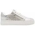 Baskets femme sur Grenoble : Baskets basses Marco Tozzi Chaussures 2-23701-42 Argent&eacute;