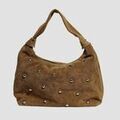 Sacs &agrave; mains sur Grenoble : Sac &agrave; main Nunoo Alma Rivet Suede Marron