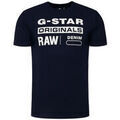 T-shirt G-Star Raw D14143-336 GRAPICH 8 R T S/S-6067 SARTHO BLUE