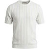 Sweat-shirt Jeordie's 60702 GIRO MM COSTE IN RILIEVO-100 BIANCO
