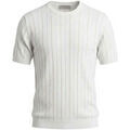 Sweat-shirt Jeordie's 60702 GIRO MM COSTE IN RILIEVO-100 BIANCO Grenoble