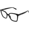 Lunettes de soleil Saint Laurent SL 910 Cadres Optiques, Noir/Transparent, 53 mm