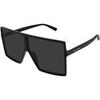 Lunettes de soleil Saint Laurent SL 909 BETTY S Lunettes de soleil, Noir/Noir, 63 mm