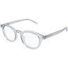 Lunettes de soleil Saint Laurent SL 907 Cadres Optiques, Gris/Transparent, 49 mm